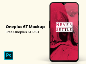 Oneplus 6T Mockup