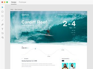 Onshore Website Design Template In Adobe XD