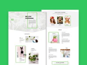 Planterland Website Template