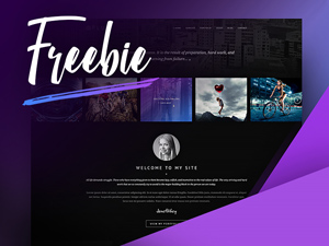 Plum Website Template