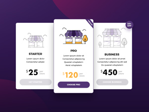 Pricing Page UI Design