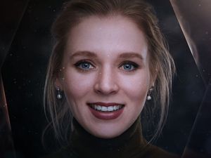 Photo Zoom In Effect Mockup
