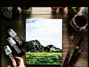 Realistic Painting Mockup