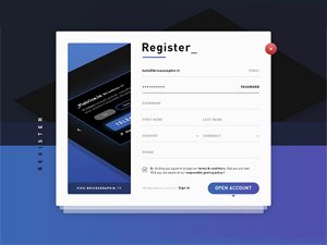 Register Form Template