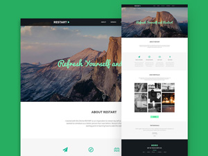 Restart Theme Template