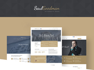 Saul Goodman Law & Attorneys Template