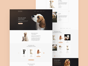 Animal Shelter Website Template