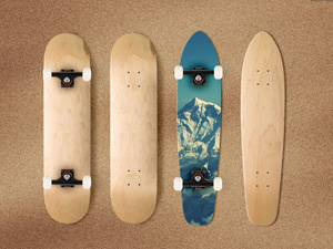 Skateboard Mockup