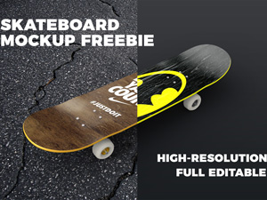 Skateboard Mockup