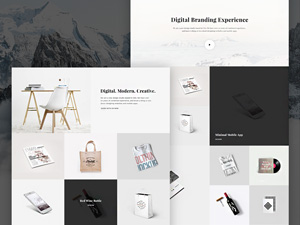 Snow Portfolio Template