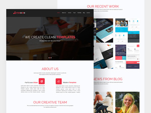 Standard Web Agency Template