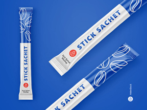 Stick Sachet Mockups