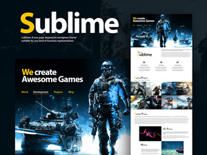 Sublime WordPress Theme