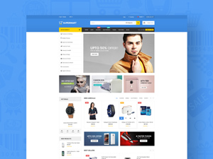 Supermart – Stylist Ecommerce Template
