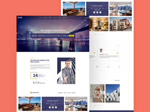 Taiyo Real Estate Website Template