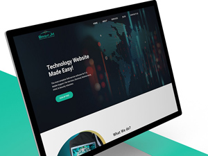 Technology Website Template