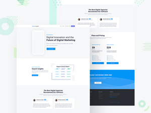 SEO Company Website Template