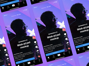 TikTok Ad Mockup