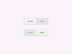Adobe XD Toggle Buttons
