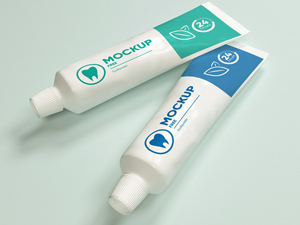 Toothpaste Mockup