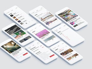 Travel Social App UI Kit