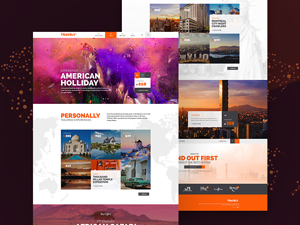 Travel Agency Website Template – Travely
