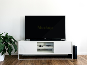 Large TV Mockup