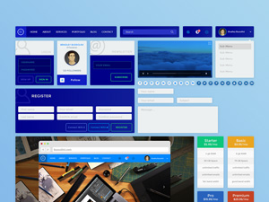 Blue UI Kit