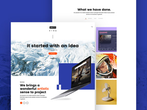 Unity Website Template