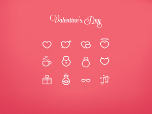 Valentine’s Day Icon Set