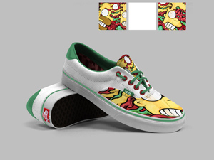 Vans Era Sneakers Mockup