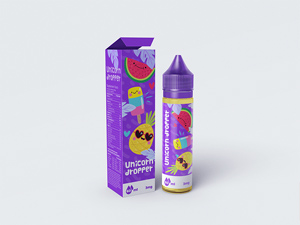 Vape Dropper Bottle Mockup