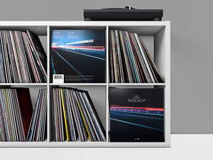 Vinyl Record Mockup