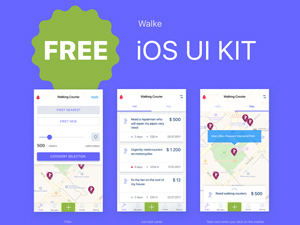 iOS UI Kit | Walke.