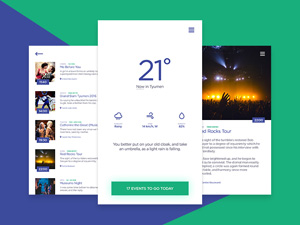 Weather & Events App
