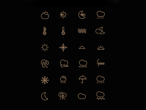 Weather Icon Set