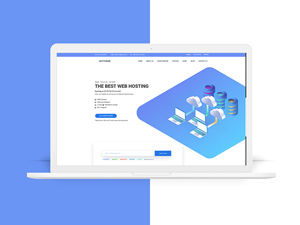 Web Hosting Website Template