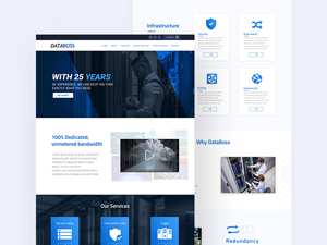 Webhosting Site Template