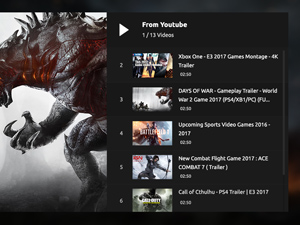 Youtube Playlist Template