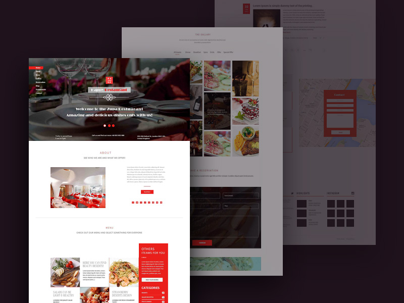 Restaurant Template