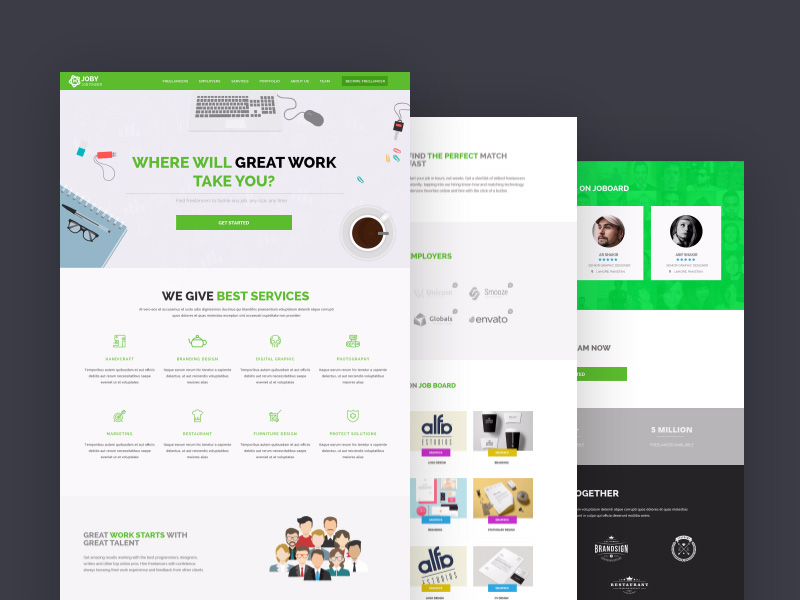 Joby Landing Page