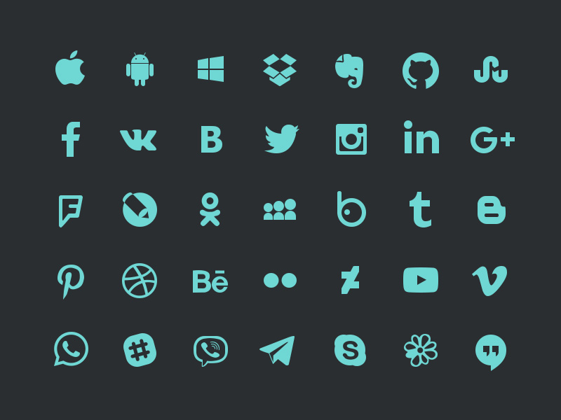Social Icons