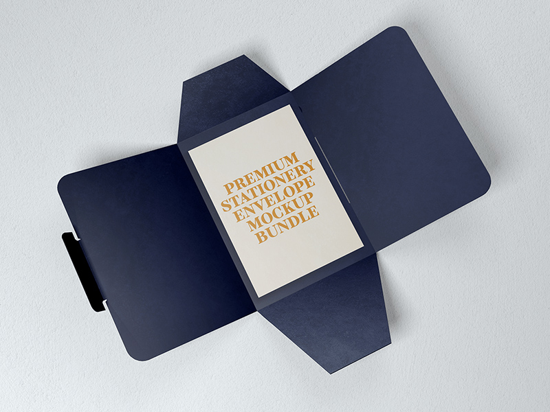 Stationery Envelope Mockup Set