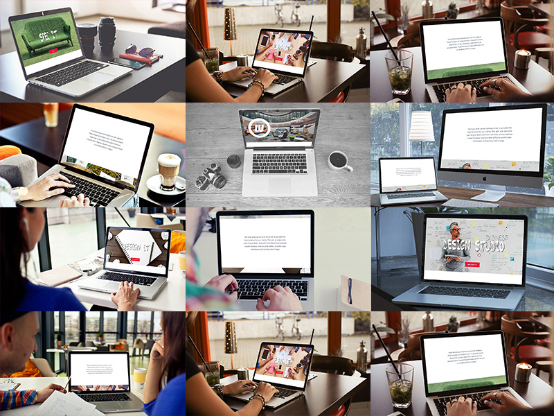 10 MacBook Mockups