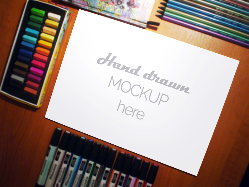 Artistic Mockup For Illustrators