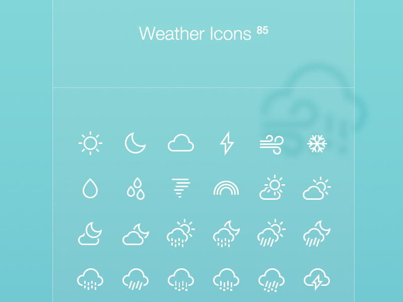 Weather Icons