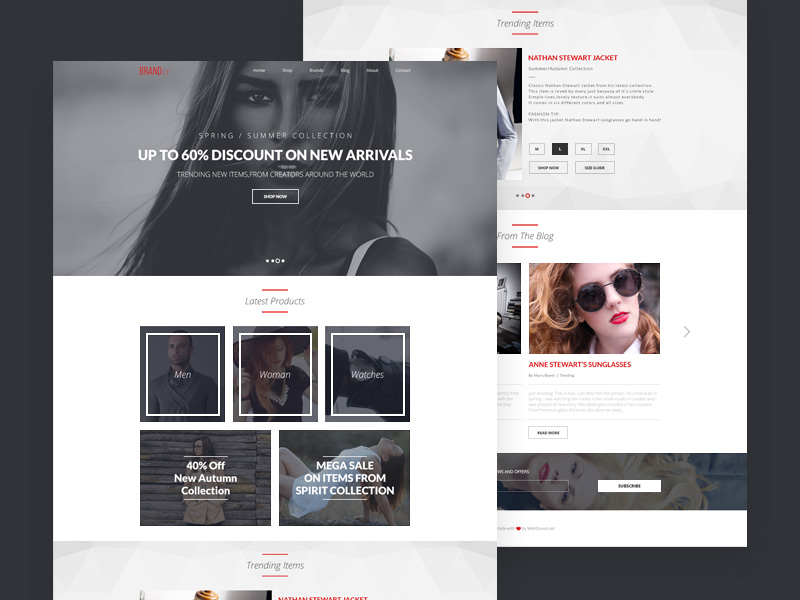 Dropbox Redesign Concept | Free PSD Template | PSD Repo