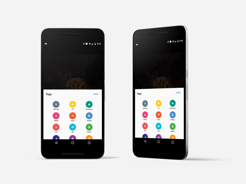 Nexus 6P Mockups