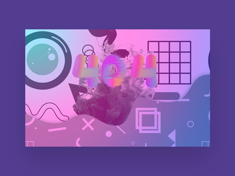 404 Experimental Page Template