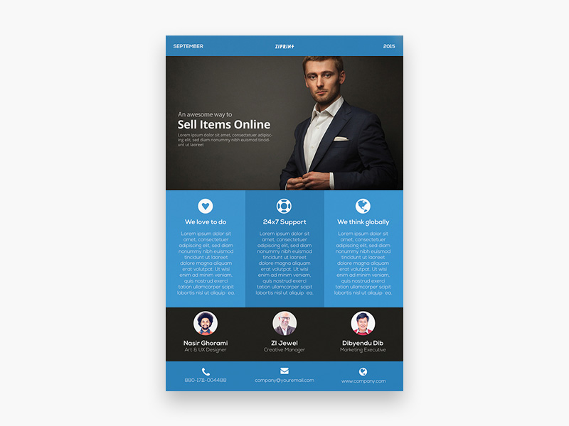 Flat Business Flyer